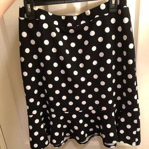 NWOT Mandy Evans polka dot skirt